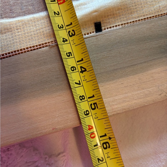 Framed Angel Needlepoint Art in Red and Cream - Picture 7 of 7